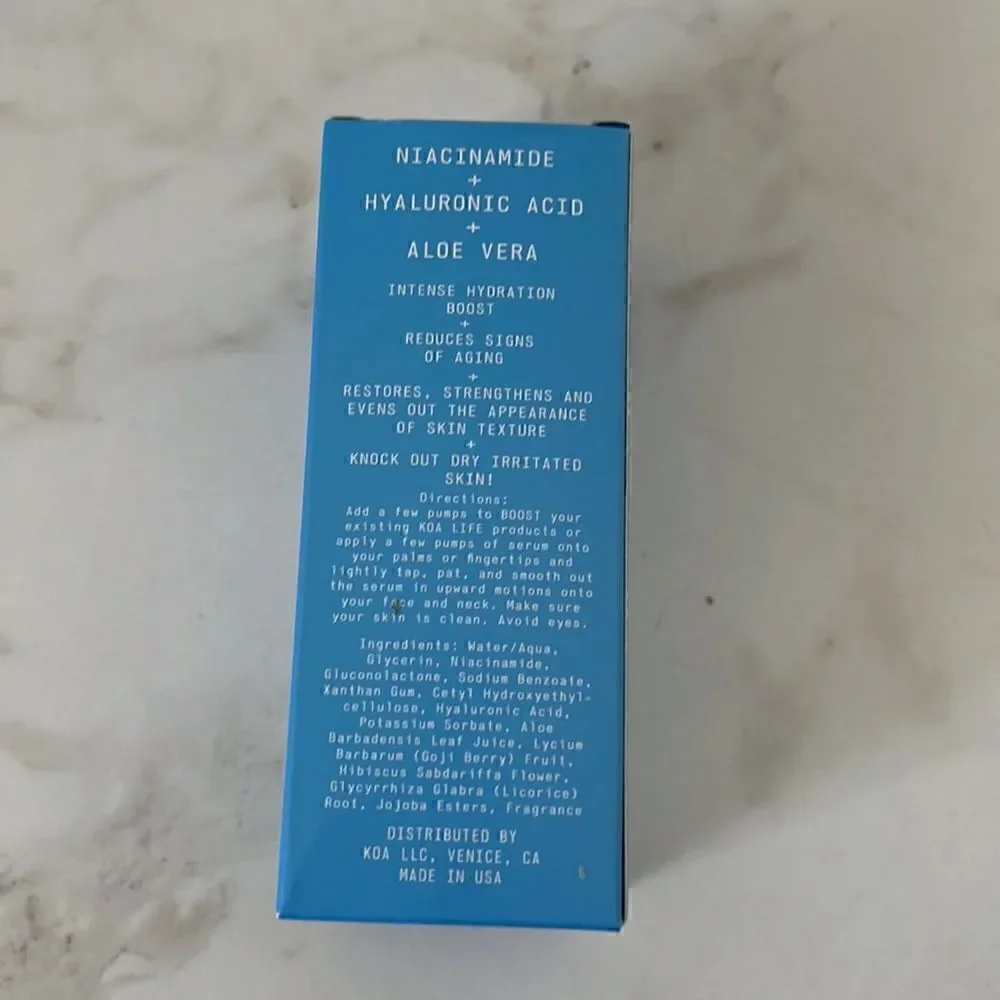 KOA LIFE Nacinamide Booster NIP